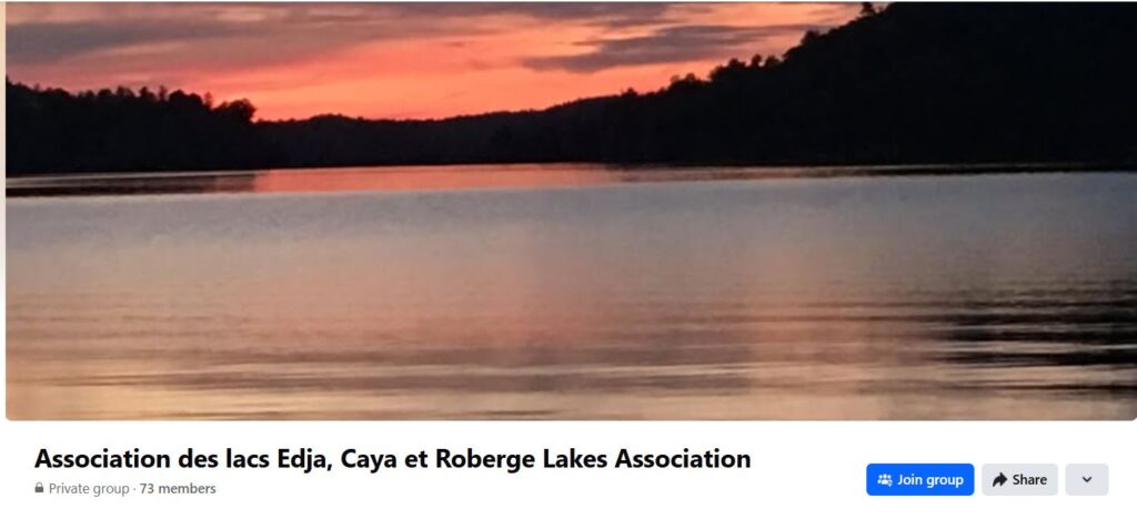 Logo Association pour Lacs Edja_Caya et Roberge